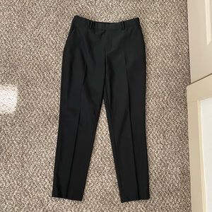 Black uniqlo ankle dress pants